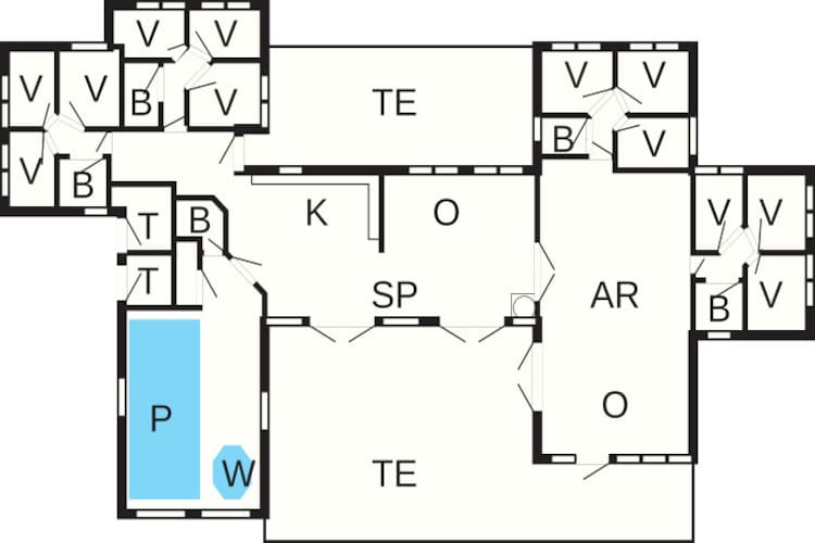 Luxe retraite in Mommark -- By Traum Ferienwohnungen-Plattegrond