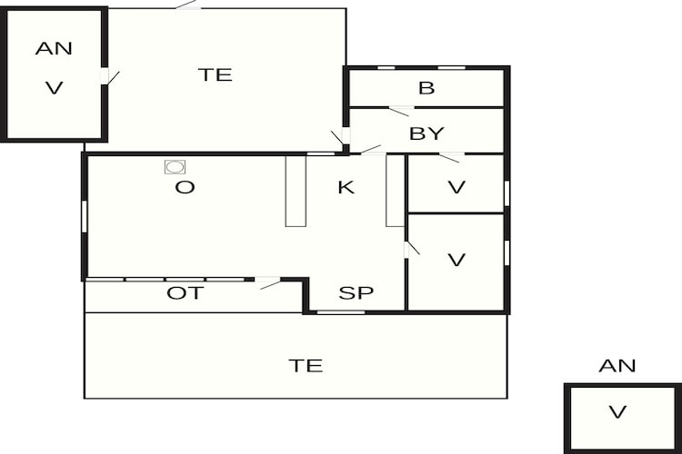 6 persoons vakantie huis in Mern-By Traum-Plattegrond