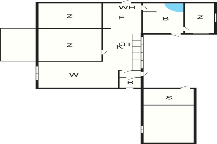 6 persoons vakantie huis in Glesborg-By Traum-Plattegrond