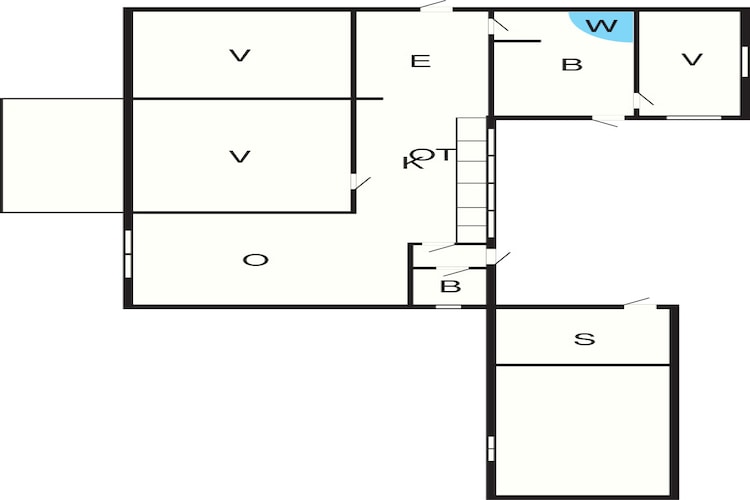 6 persoons vakantie huis in Glesborg-By Traum-Plattegrond