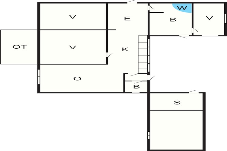 6 persoons vakantie huis in Glesborg-By Traum-Plattegrond