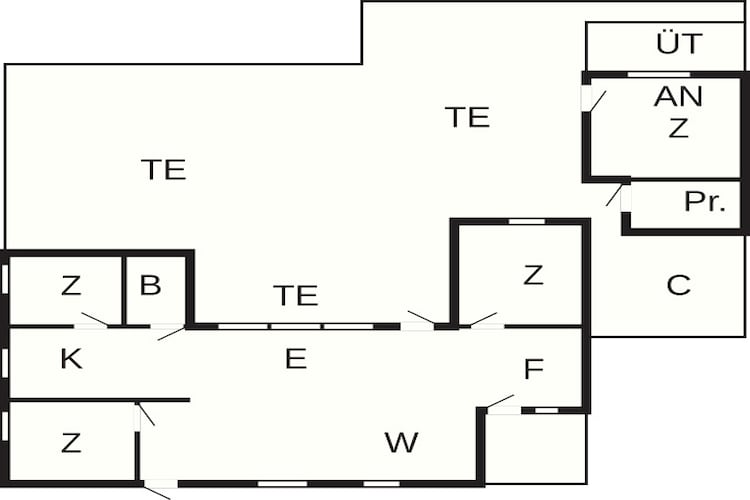 6 persoons vakantie huis in Hejls-By Traum - Plattegrond