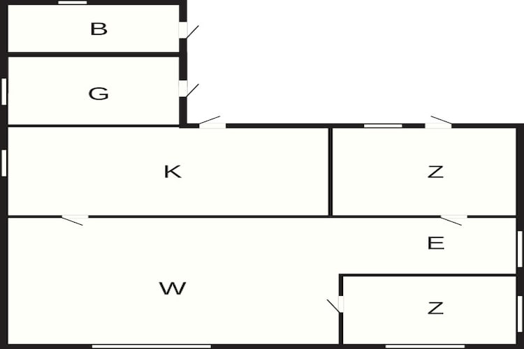 4 persoons vakantie huis in Vig-By Traum-Plattegrond