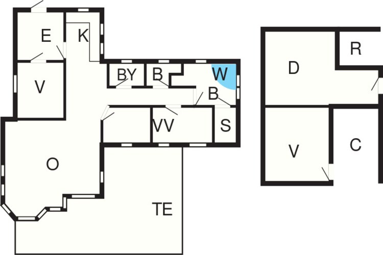 8 persoons vakantie huis in Væggerløse-By Traum-Plattegrond