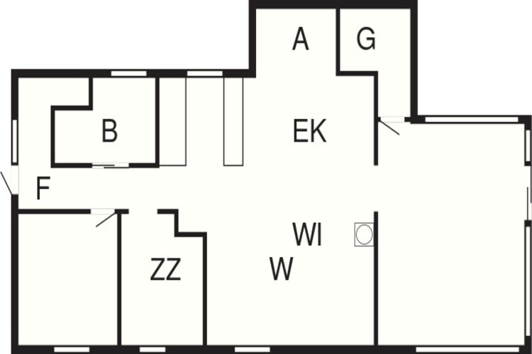 6 persoons vakantie huis in Ulfborg-By Traum-Plattegrond