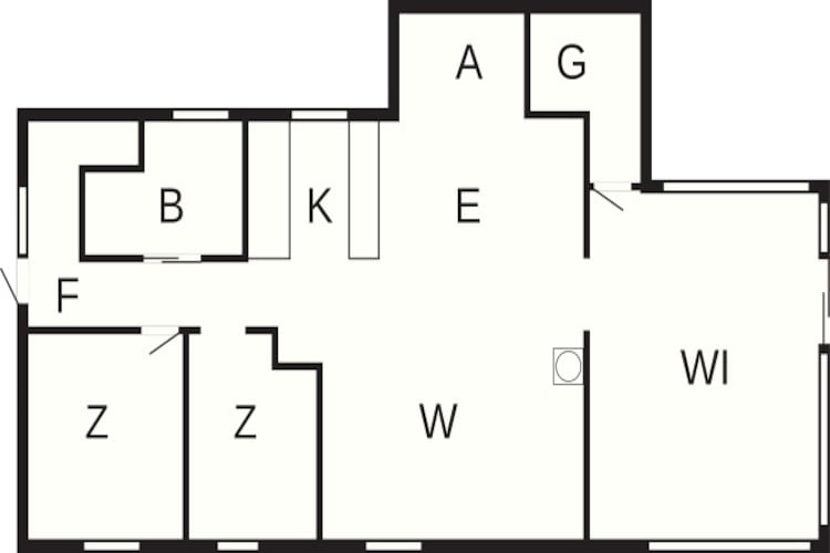 6 persoons vakantie huis in Ulfborg-By Traum-Plattegrond