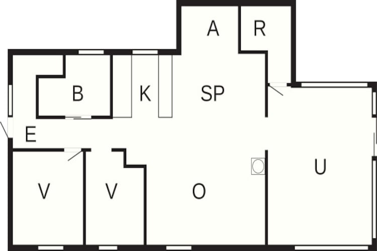 6 persoons vakantie huis in Ulfborg-By Traum-Plattegrond