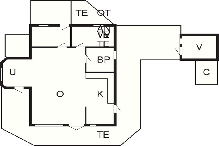 6 persoons vakantie huis in Højslev-By Traum-Plattegrond