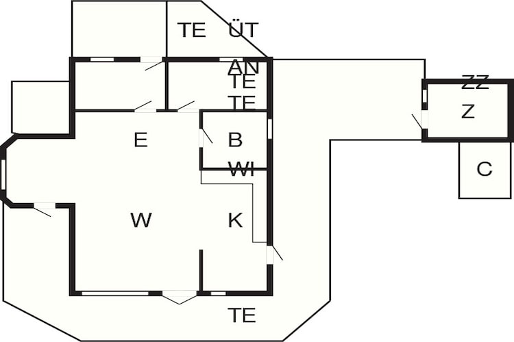 6 persoons vakantie huis in Højslev-By Traum-Plattegrond
