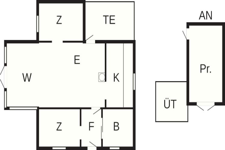 4 persoons vakantie huis in Frederiksværk-By Traum-Plattegrond