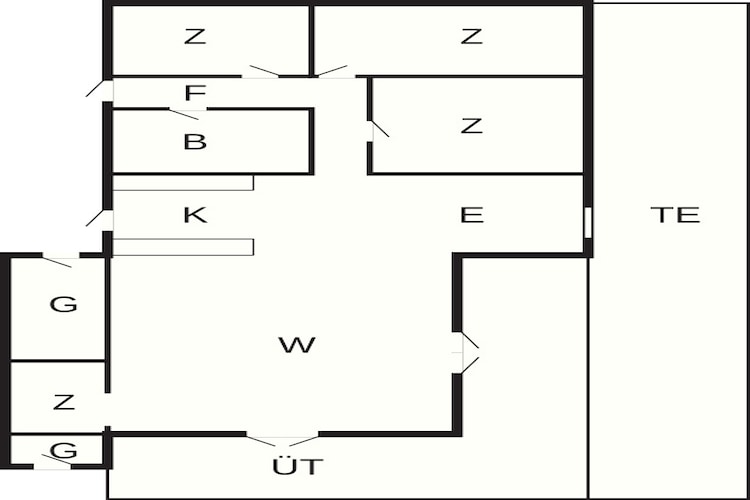 8 persoons vakantie huis in Ebeltoft-By Traum - Plattegrond