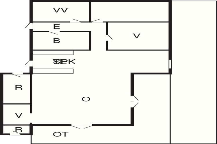8 persoons vakantie huis in Ebeltoft-By Traum - Plattegrond