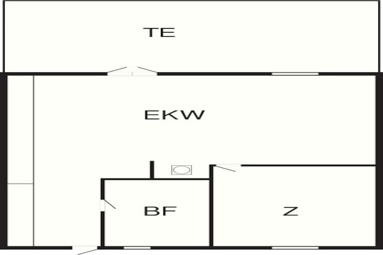 2 persoons vakantie huis in Skagen-By Traum-Plattegrond