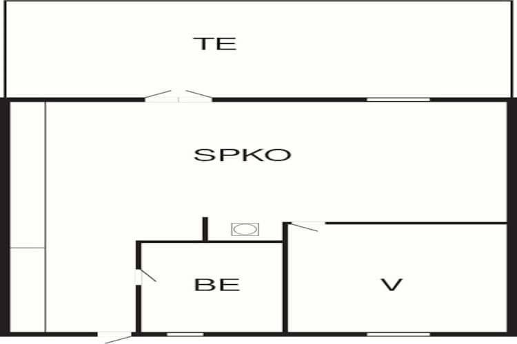 2 persoons vakantie huis in Skagen-By Traum - Plattegrond