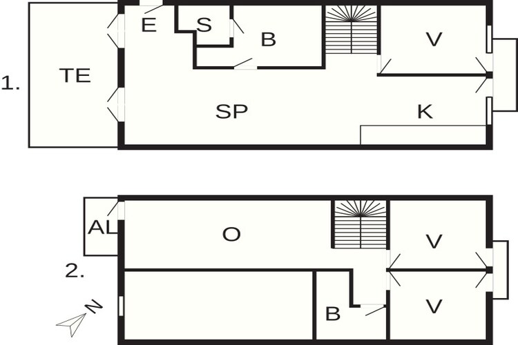 6 persoons vakantie huis in Bagenkop-By Traum - Plattegrond