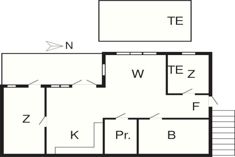 4 person holiday home in Bovallstrand-By Traum-Floor plan