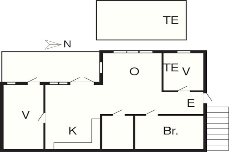 4 person holiday home in Bovallstrand-By Traum-Floor plan