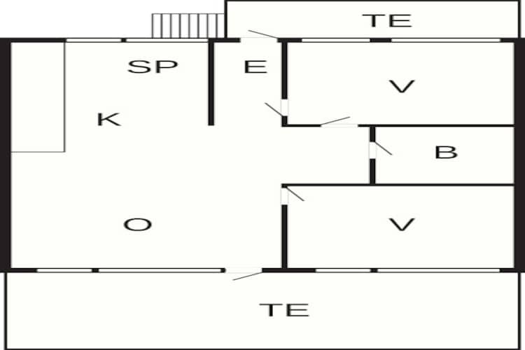 5 persoons vakantie huis in Aabenraa-By Traum - Plattegrond