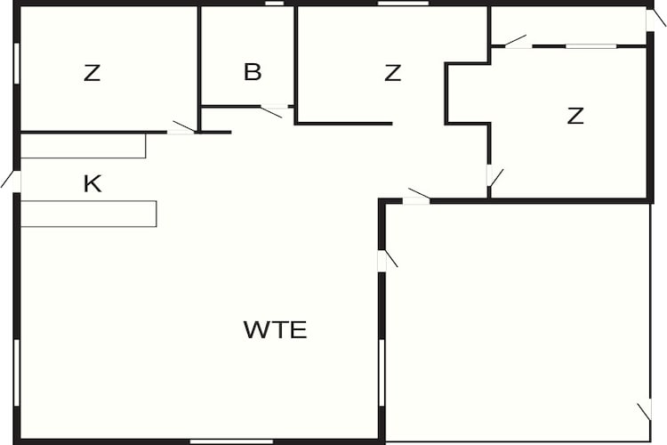 Gezellige kust ontsnapping -- By Traum Ferienwohnungen-Plattegrond