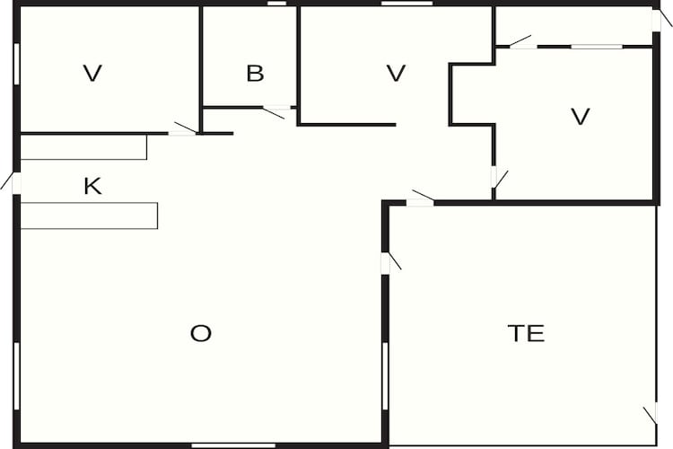 Gezellige kust ontsnapping -- By Traum Ferienwohnungen-Plattegrond