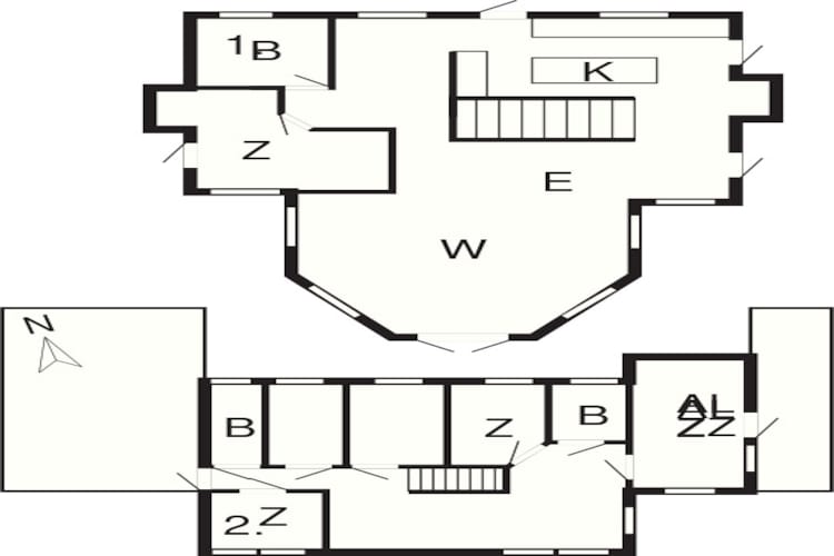 Maison de vacances pour 12 a Nimtofte-By Traum - Plan