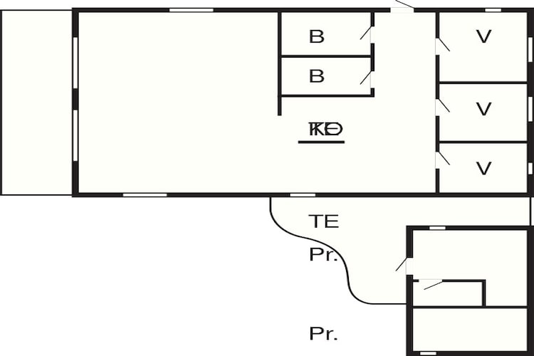 8 persoons vakantie huis in Væggerløse-By Traum-Plattegrond