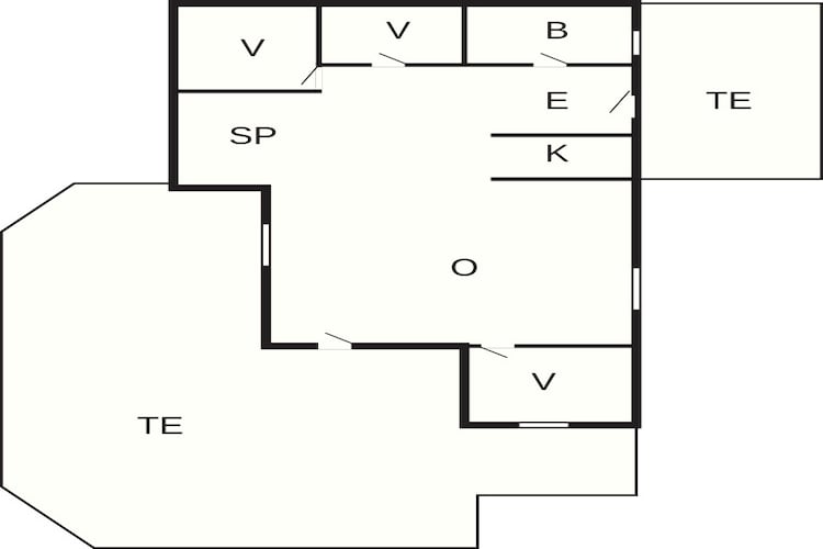 5 persoons vakantie huis in Tranekær-By Traum-Plattegrond
