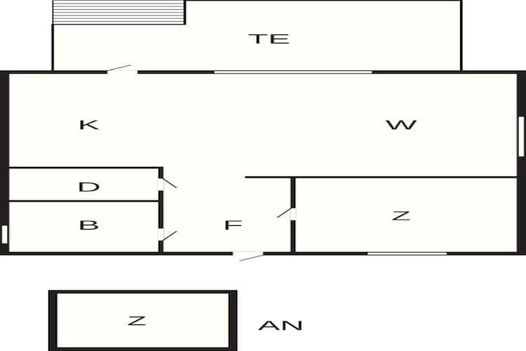 4 persoons vakantie huis in Åsljunga-By Traum-Plattegrond