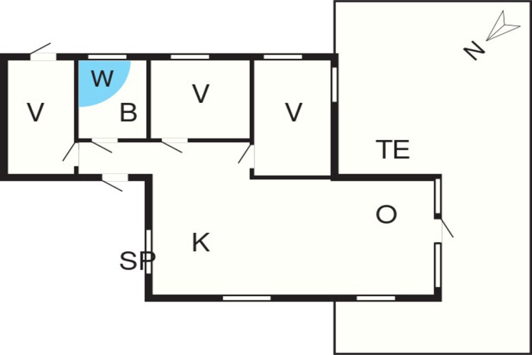 6 persoons vakantie huis in Vestervig-By Traum-Plattegrond