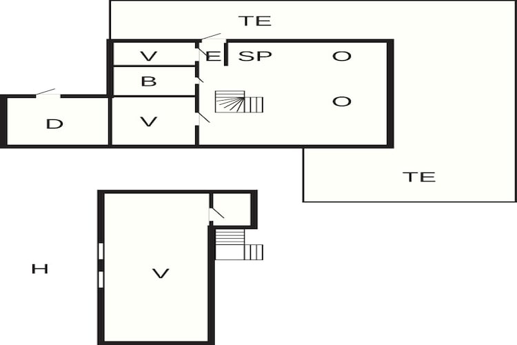 6 person holiday home in Espevær-By Traum - Floor plan