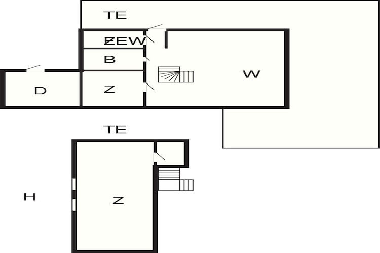 Maison de vacances pour 6 a Espevær-By Traum - Plan