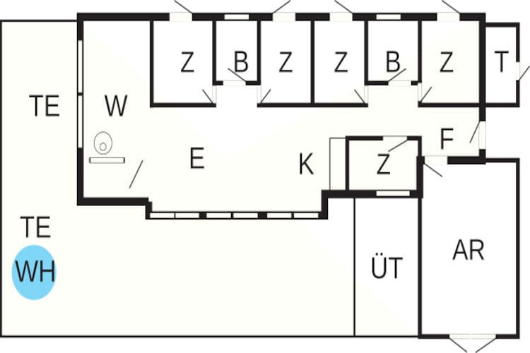 12 persoons vakantie huis in Ansager-By Traum-Plattegrond
