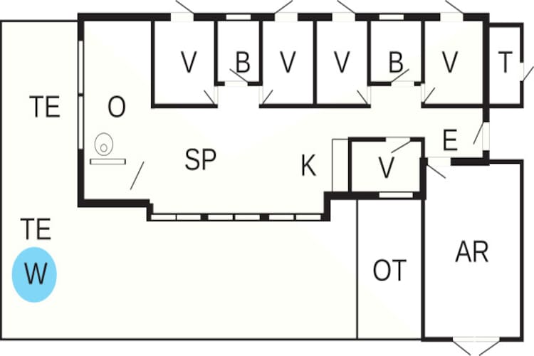 12 persoons vakantie huis in Ansager-By Traum - Plattegrond