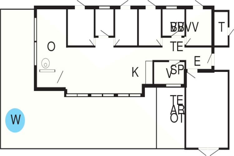 12 persoons vakantie huis in Ansager-By Traum - Plattegrond