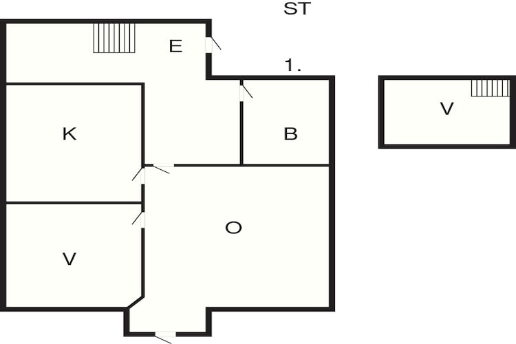 Maison de vacances pour 5 a HÄRADSBÄCK-By Traum-Plan d'étage