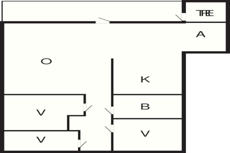 6 persoons vakantie huis in Knebel-By Traum-Plattegrond