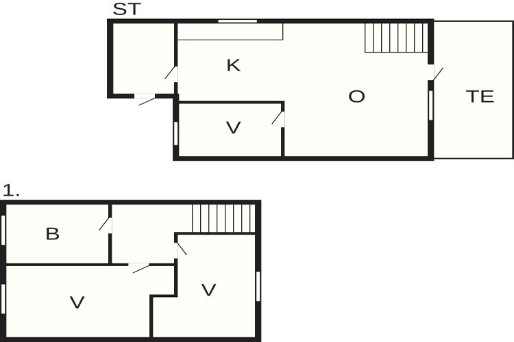 6 persoons vakantie huis in Rømø-By Traum-Plattegrond