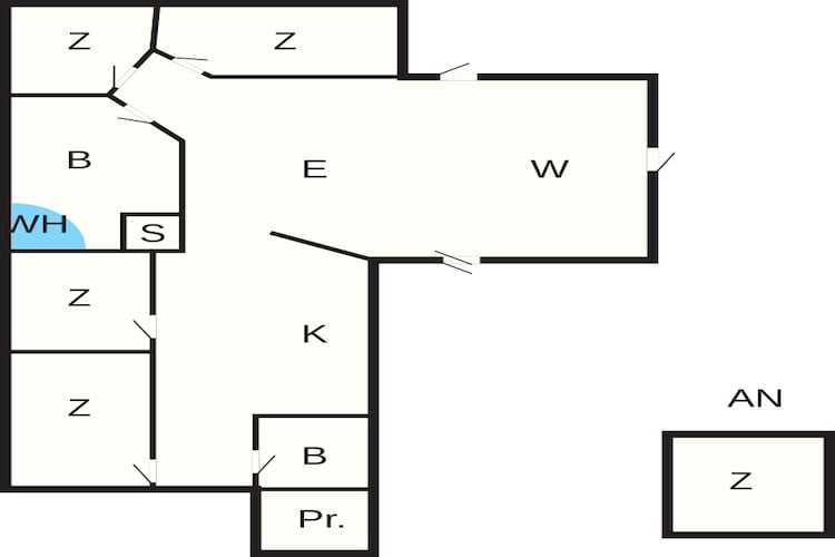 12 persoons vakantie huis in Ebeltoft-By Traum - Plattegrond