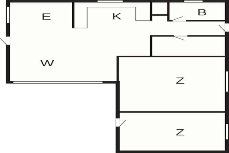 5 persoons vakantie huis in Væggerløse-By Traum - Plattegrond