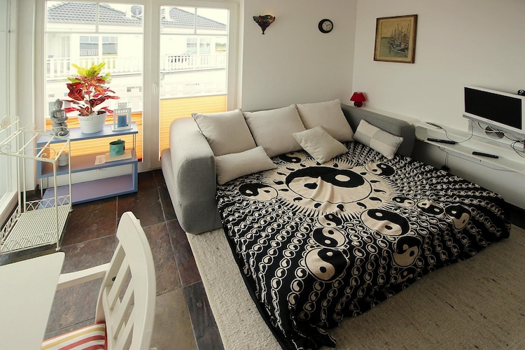 Doppelhaushälfte Olpenitz-Villa Libelle 93 qm 5-6 Pers-Woonkamer