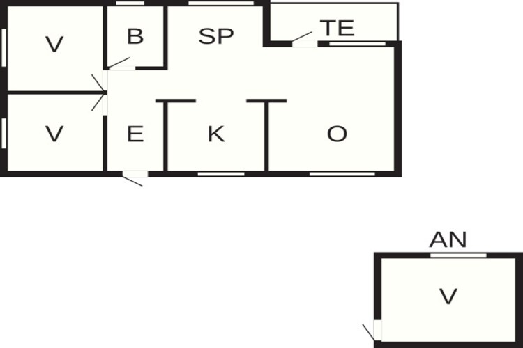 6 persoons vakantie huis in LJUNGSKILE-By Traum-Plattegrond