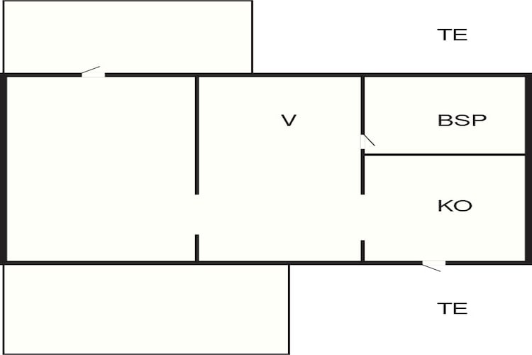 Maison de vacances pour 4 a VETLANDA-By Traum - Plan