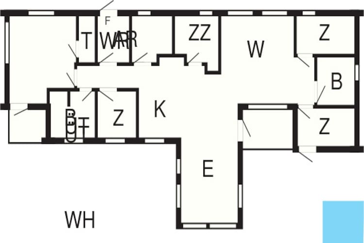 12 persoons vakantie huis in Ansager-By Traum - Plattegrond