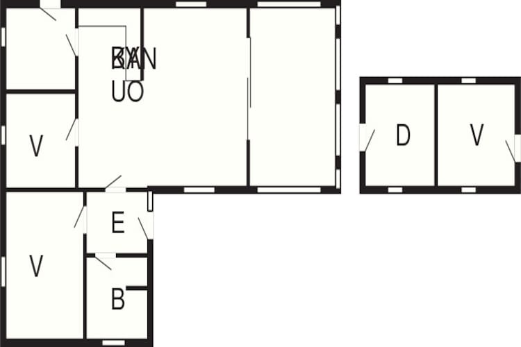 6 persoons vakantie huis in Nakskov - Plattegrond