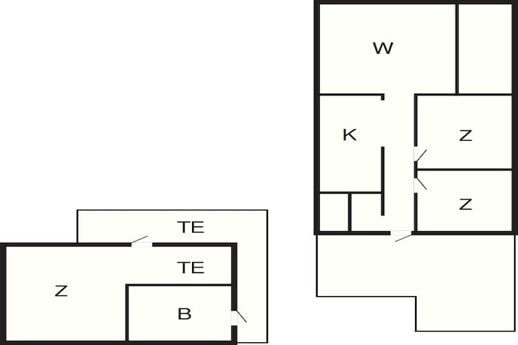 6 person holiday home in BOTTNARYD-By Traum - Floor plan