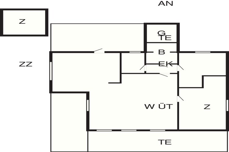 8 persoons vakantie huis in Nexø-By Traum-Plattegrond