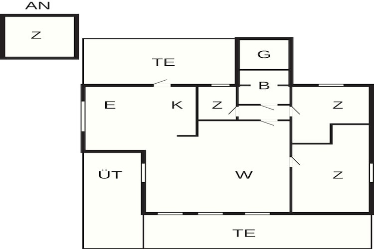 8 persoons vakantie huis in Nexø-By Traum-Plattegrond