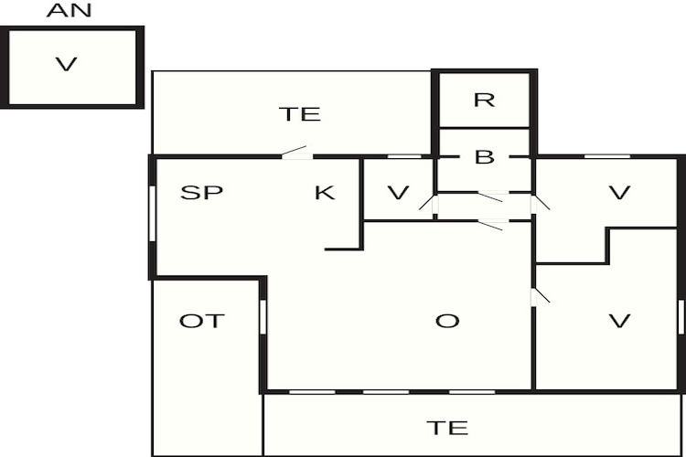8 persoons vakantie huis in Nexø-By Traum-Plattegrond