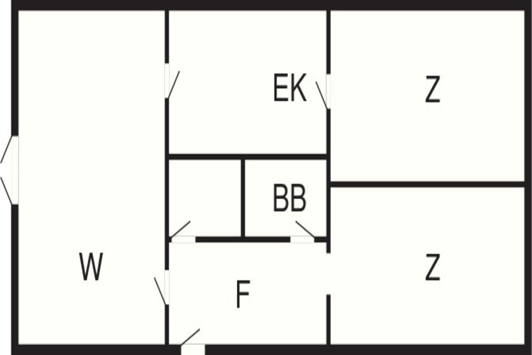 6 persoons vakantie huis in Rudkøbing-By Traum - Plattegrond