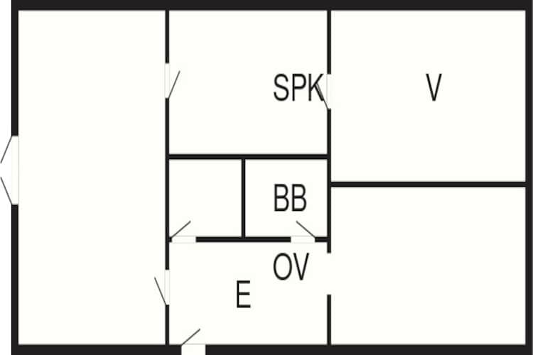 6 persoons vakantie huis in Rudkøbing-By Traum - Plattegrond